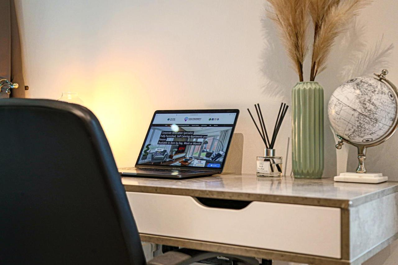 Campbell Park Apartment - City Centre - Free Parking, Balcony, Super-Fast Wifi And Smart Tv With Netflix By Yoko Property Milton Keynes Extérieur photo